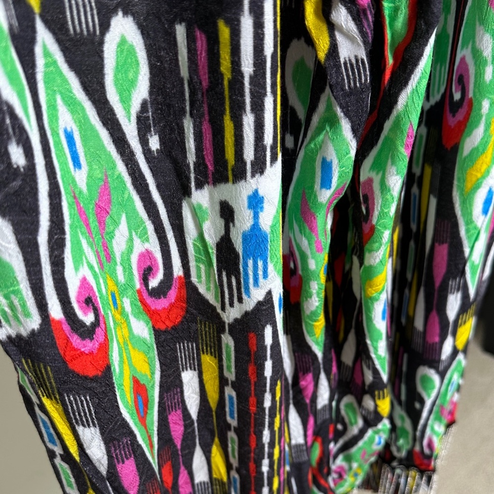 Ikat Printed Women's Skirt - Picture 8 of 10